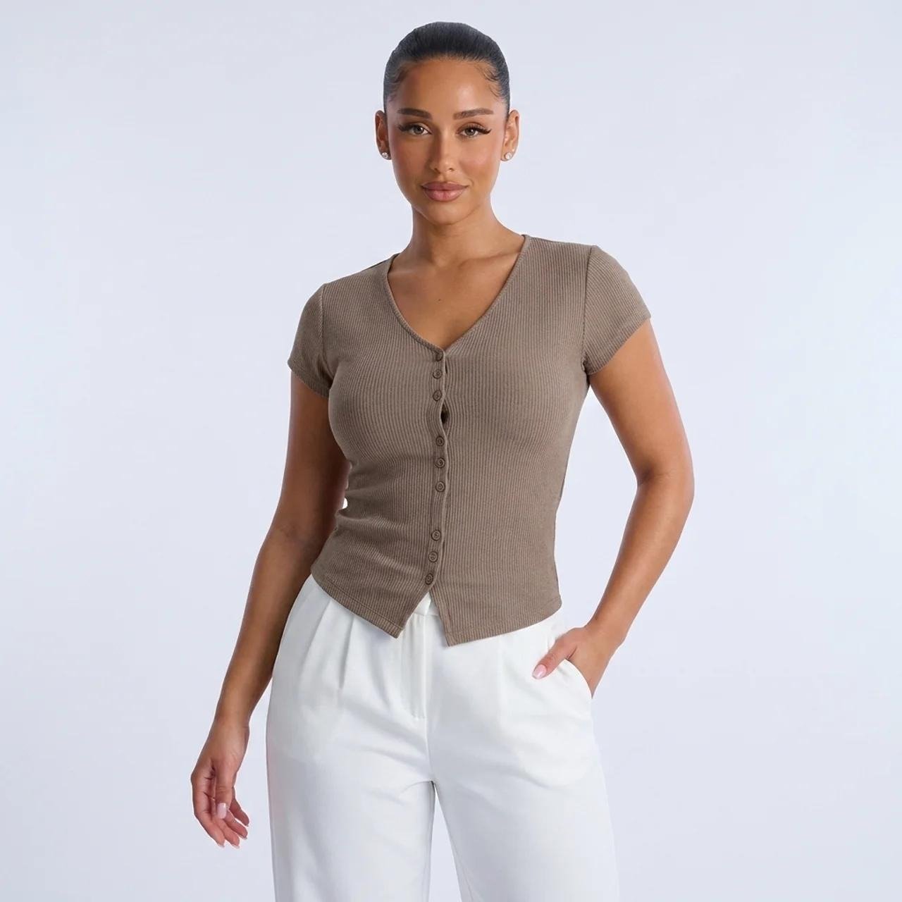 Casual V - neck Short Sleeve - VARRA