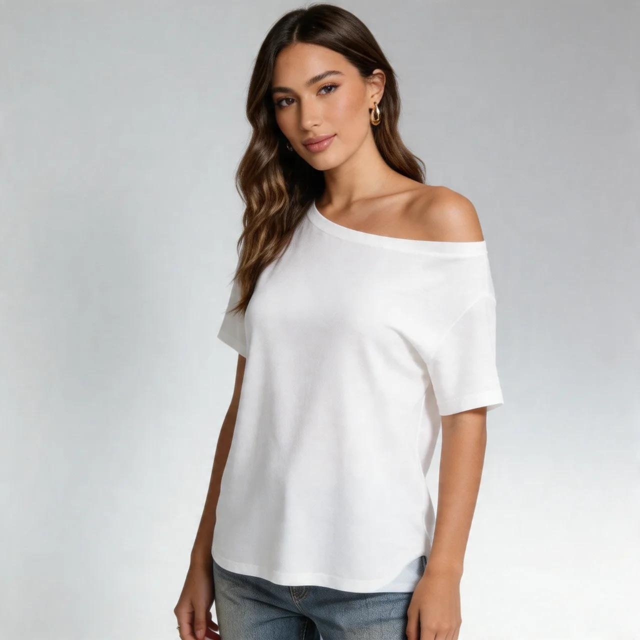 Off Shoulder T-Shirt - VARRA