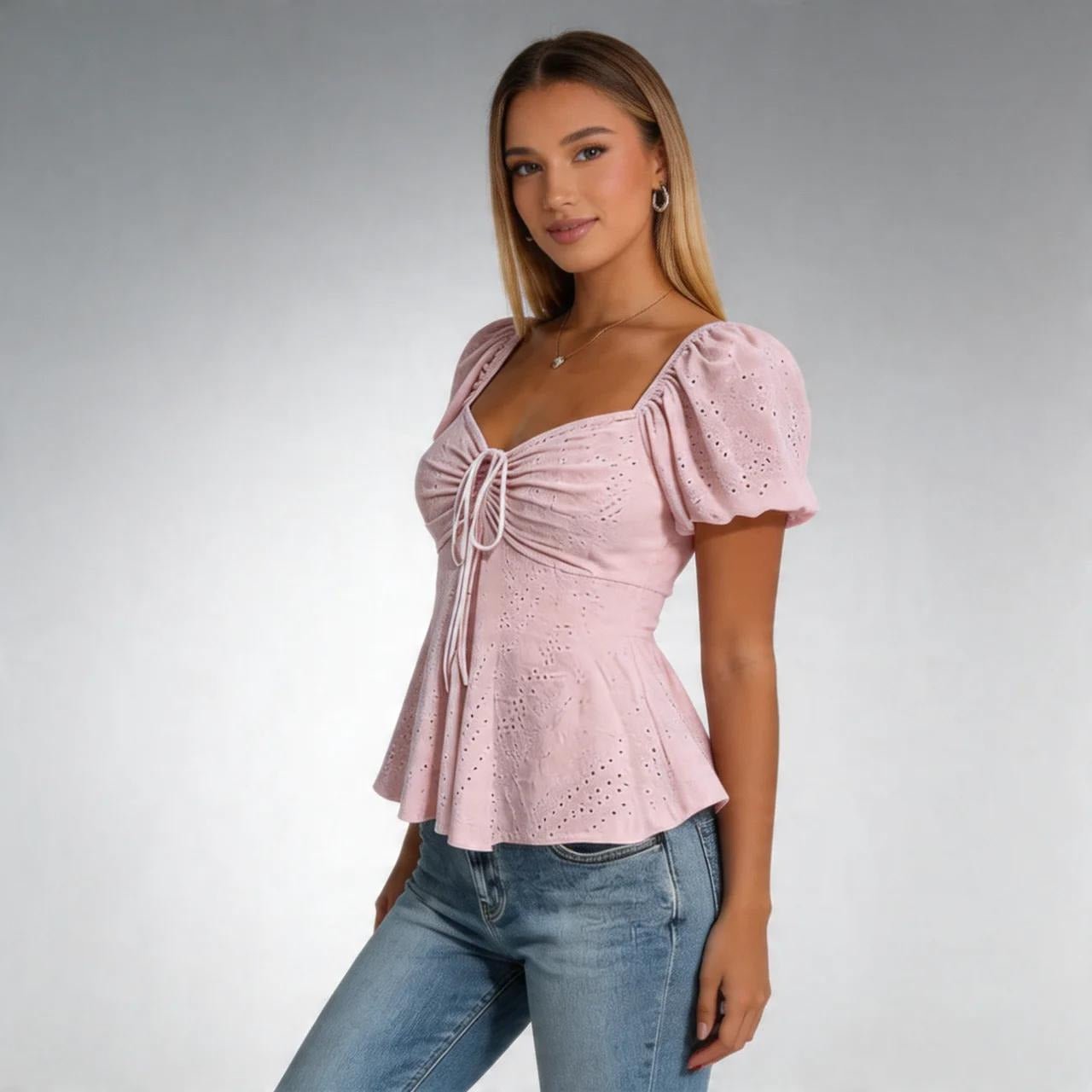Peplum Blouse top - VARRA