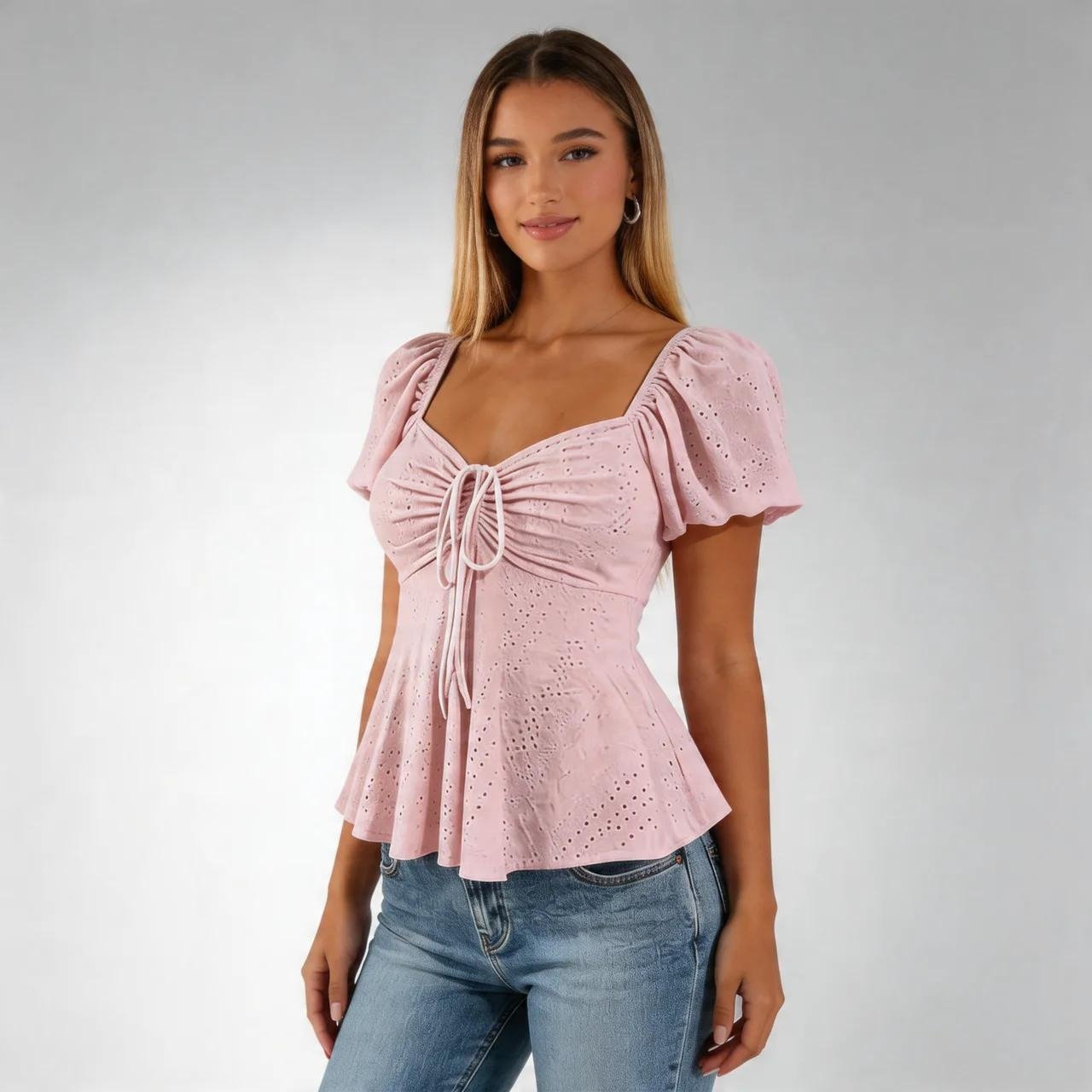 Peplum Blouse top - VARRA