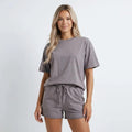Solid Color Casual Sweatshirt Outfit