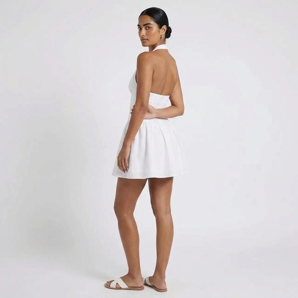 Aria Halter Mini Dress