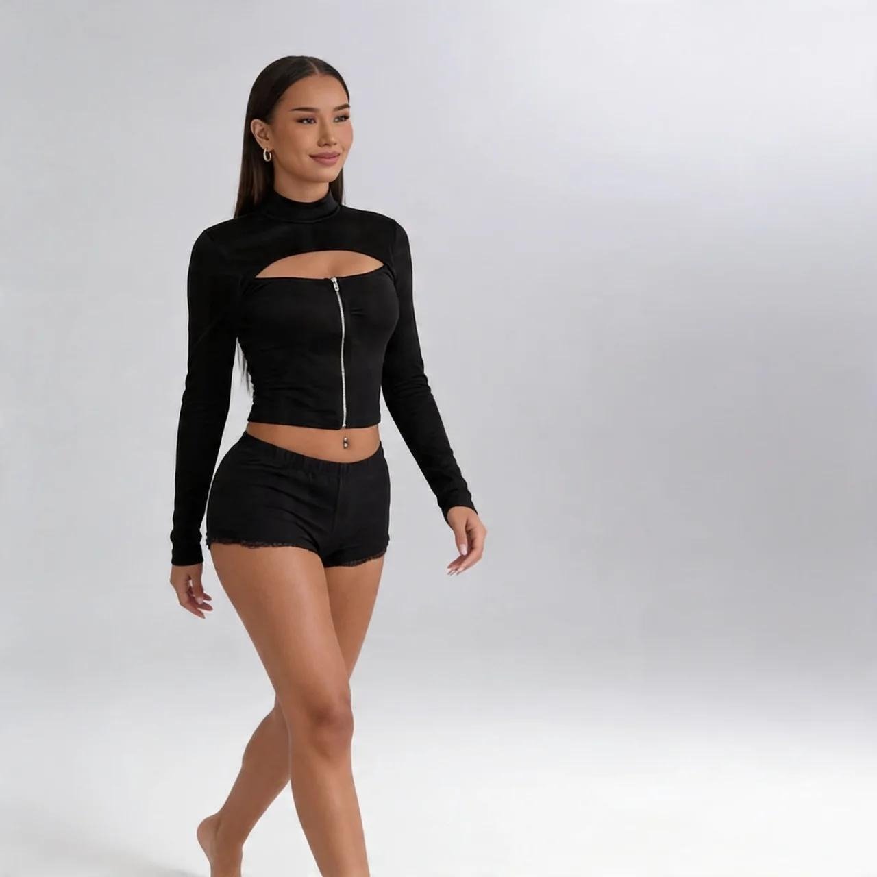 Zip - Up Sculpt Top - VARRA