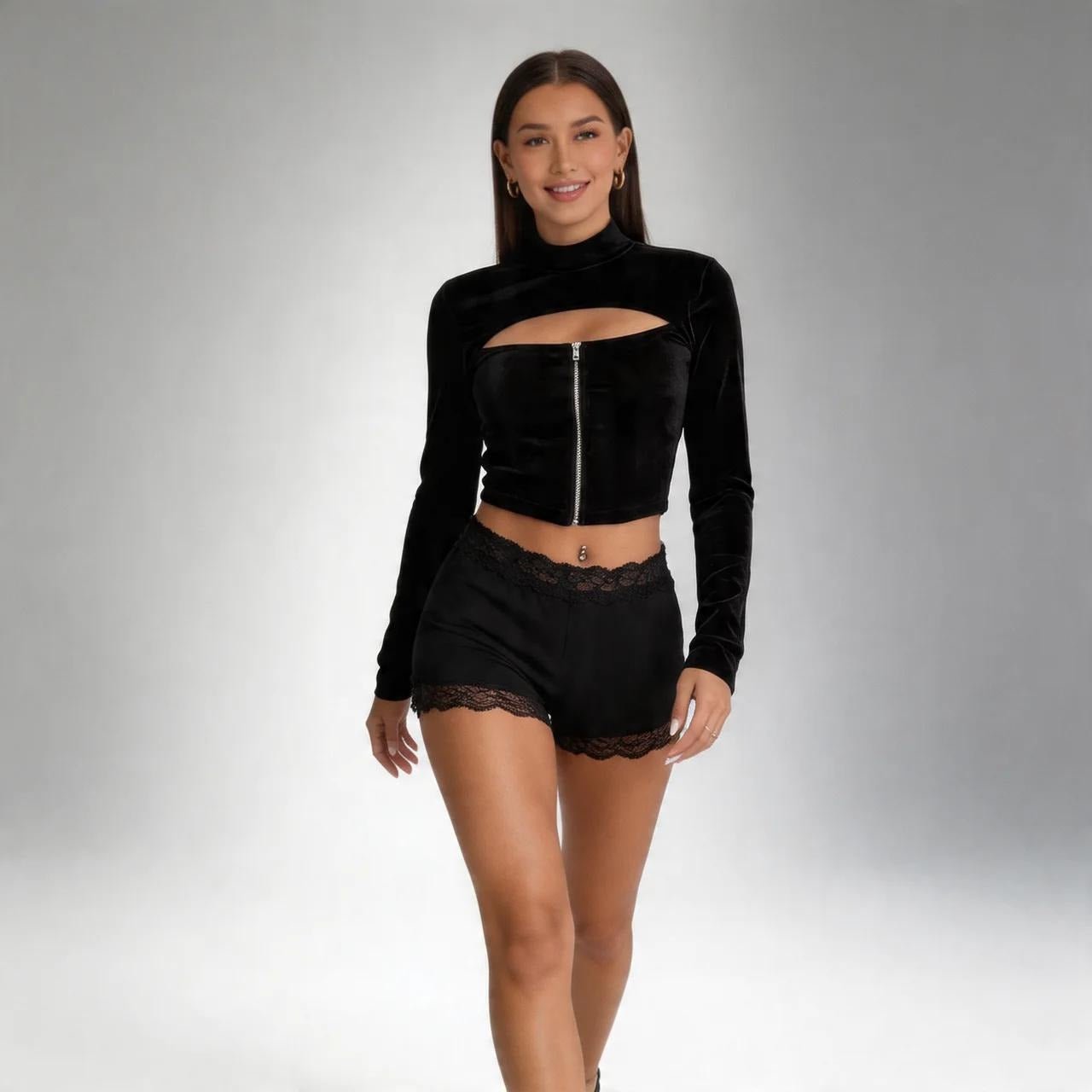 Zip - Up Sculpt Top - VARRA